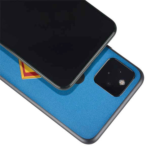 Superman 2025 Classic Superman Shield Emblem Google Pixel 5a Skin